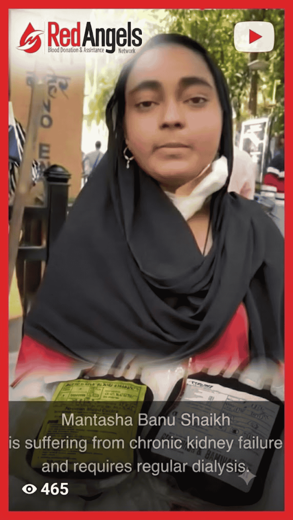24-Year-Old Mantasha Needs Regular Blood Support